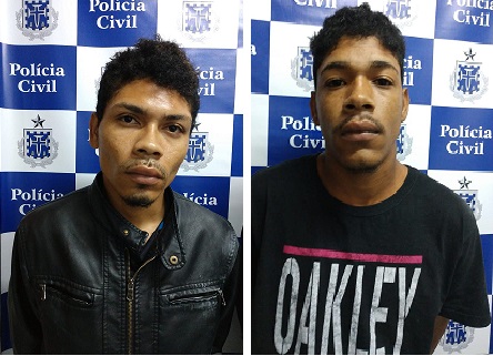 Edicleudes e Cairano Maia dos Santos foram presos durante ação conjunta das polícias Civil, Militar e da Guarda Municipal